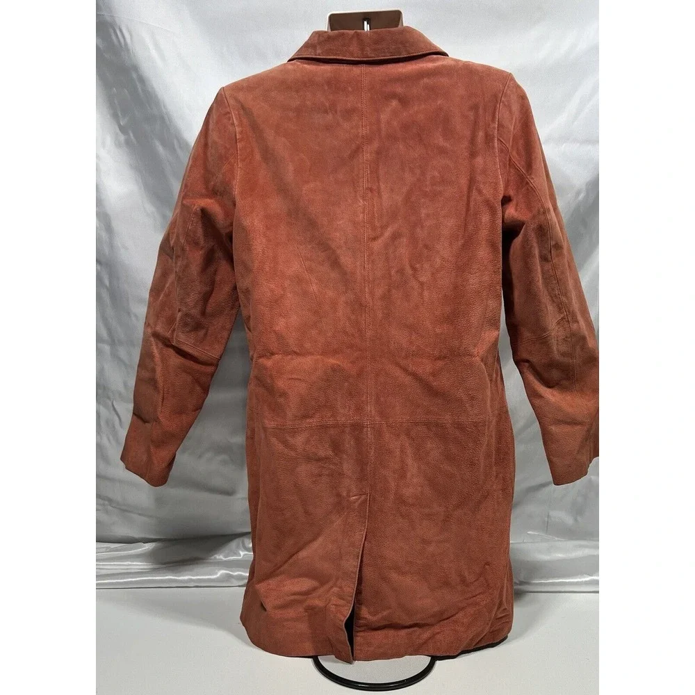 Dialogue Women Genuine Leather‎ Coat Size M